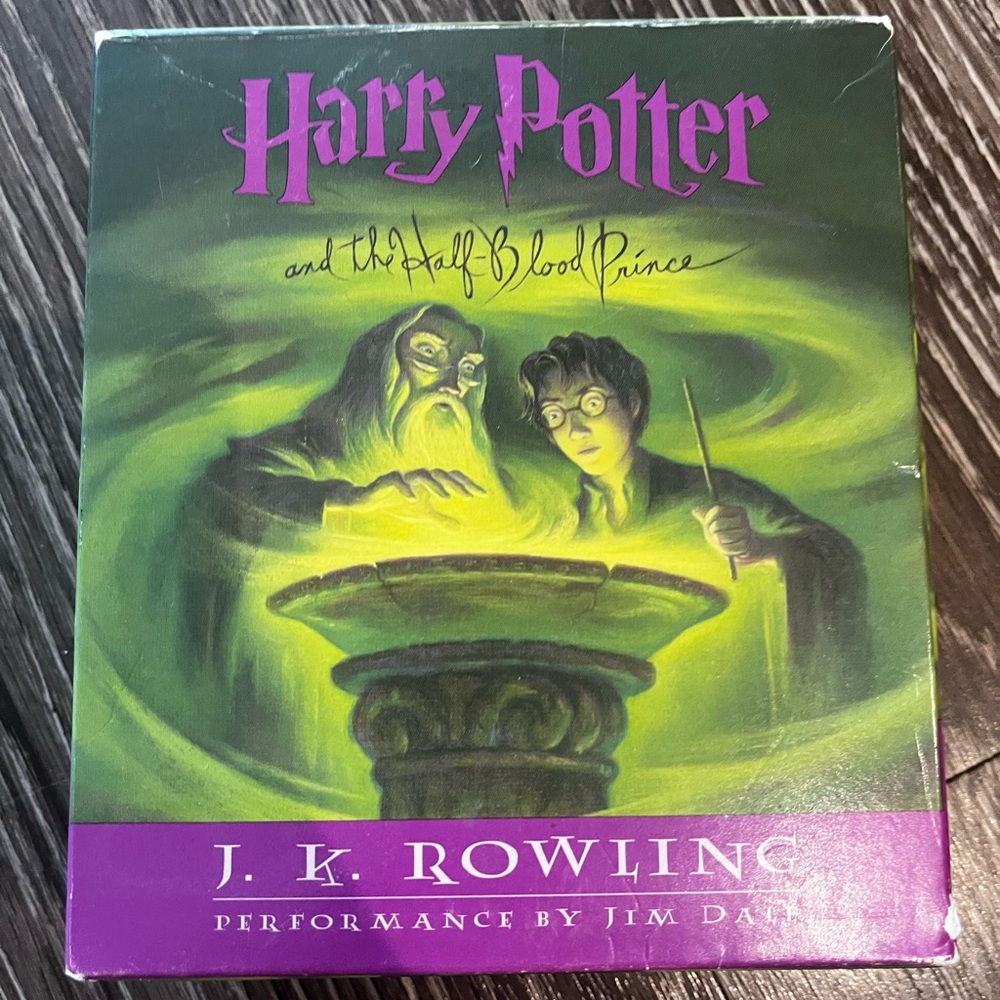 Harry Potter & The Half Blooded Prince Book on CD Set